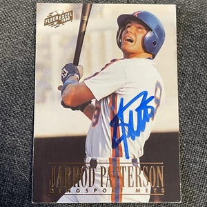 Jarrod Patterson Autographed 1996 Kingsport Mets Card TIGERS ROYALS - Picture 1 of 4