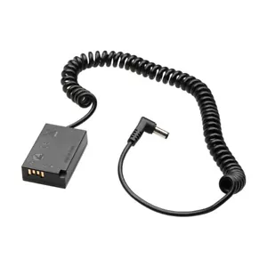 【US】 Cavo accoppiatore batteria fittizia decodificato LP-E17 per Canon 77D 800D 200D M6 II - Foto 1 di 4