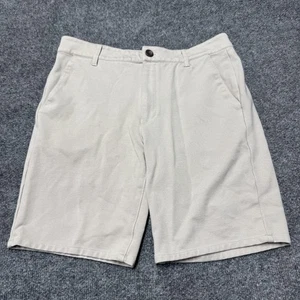 True Classic Shorts Komfort Viskose Stretch adrett Golf beige Herren 32 9" Schrittlänge - Bild 1 von 7