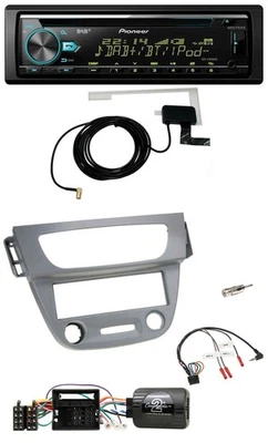 Pioneer MP3 Lenkrad CD USB DAB Autoradio für Renault Megane III 2009-2012 grau - Bild 1 von 4