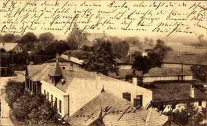 Ak Dorfansicht, Kirchturm - 4283251 - Bild 1 von 2