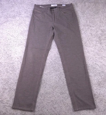 Pantalones Brax Para Hombre 33 33x32 Cooper Elegante Cuadros Cinco Bolsillos Marrón Elastizado Usados en Excelente Condición Foto 1 de 4