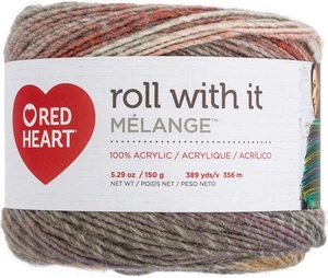 Red Heart Roll With It Melange Yarn-Theater - Picture 1 of 1