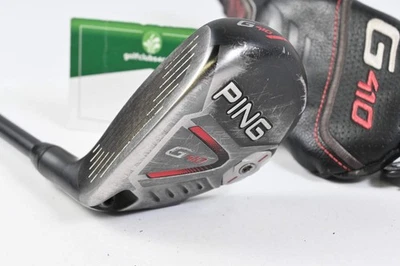 Left Hand Ping G410 #4 Hybrid / 22 Degree / Stiff Flex Ping Alta CB Red 70 Shaft - Image 1 of 4