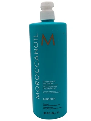 Moroccanoil Smoothing Shampoo Unruly & Frizzy Hair 33.8 oz New Liter Sized - Image 1 of 4
