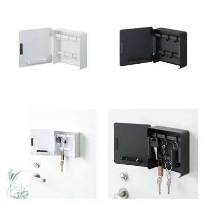 Key Lock Box Wall Mount Keychain Storage Cabinet for Living Room Corridor - Image 1 of 2