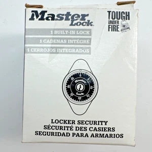 Master Lock Zahlenspind Einbaumodell 1630 mit Kombi OHNE SCHLÜSSEL - Bild 1 von 12