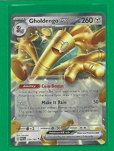 Pokémon TCG SV-Paradox Rift Gheldengo ex #139/182 Double Rare - Bild 1 von 2