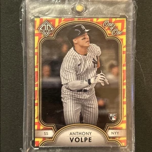 2023 Topps Transcendent VIP Party Anthony Volpe RC Rookie Auto #1/1 Yankees - Picture 1 of 2