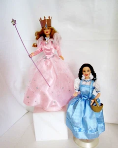 Vintage Barbie Dorothy & Glinda Wizard of Oz 1999 Collector Dolls Talking Works - Bild 1 von 9