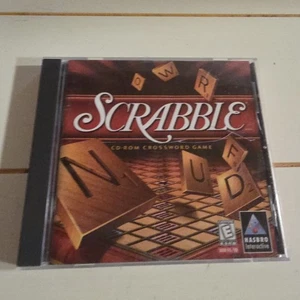 PC Spiel SCRABBLE von Hasbro CD, Hülle, Einsatz aus den 90ern - Bild 1 von 4
