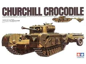 Tamiya 35100 Churchill Crocodile oder Churchill MK VII Maßstab 1:35 - Bild 1 von 1