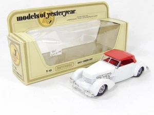 KA03 Models of Yesteryear - Y18 Cord THE WHITE PREPRO - Bild 1 von 8