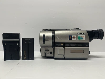 Cámara videocámara Sony CCD-TRV65 Hi8 Video8 8 mm rayos X 72x NightShot rara probada Foto 1 de 4