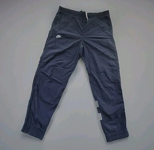 Nike Vintage Trackpants M pantalones de entrenamiento pantalones de chándal azul oscuro Y2K vintage retro - Imagen 1 de 5