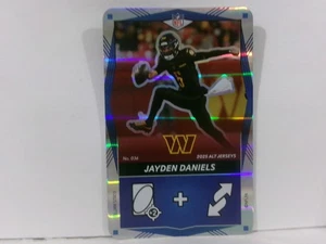 Jayden Daniels 2025 Uno Elite ALT JERSEY Blue Foil #036 Washington Commanders - Bild 1 von 2