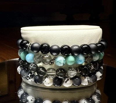 Pulseras con cuentas multicolor Foto 1 de 4