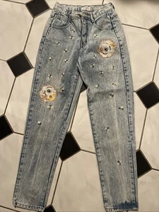Vintage Calvin Klein 100% Cotton Made In USA Bumblebee Customized Woman’s Size 6 - Picture 1 of 11