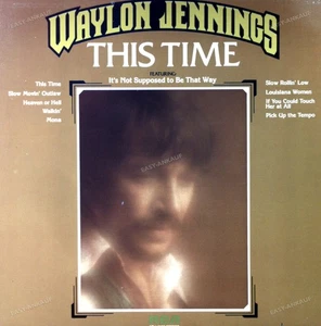 Waylon Jennings - This Time LP (VG+/VG+) ' - Picture 1 of 1