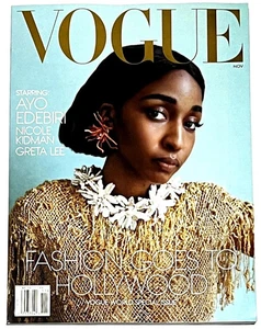 VOGUE Magazine November 2025 Ayo Edebiri Fashion Goes To Hollywood Free US Ship - Foto 1 di 1