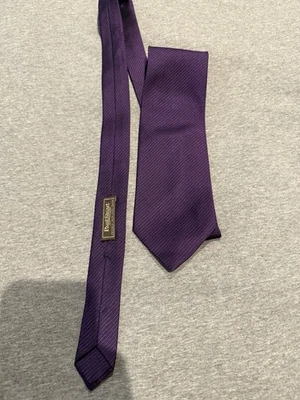 Paul Stuart Purple Striped Silk Tie - Image 1 of 3