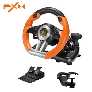Xbox Lenkrad - PXN V3II 180° Gaming Racing Wheel - Orange - Bild 1 von 16
