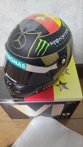 F1 Nico Rosberg 1/2 Scale helmet 2014 Germany World Cup Victory Schuberth New - Picture 1 of 5