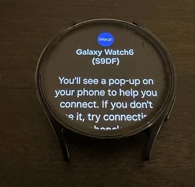 Samsung Galaxy Watch6 SM-R930 40mm  Aluminum Case (Watch Face Only) Black •••• - Image 1 of 4