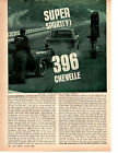 1966 CHEVROLET CHEVELLE SS 396/360 HP ~ ORIGINAL 5-PAGE ROAD TEST / ARTICLE / AD