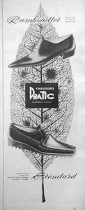 PUBLICITÉ 1960 PRATIC CHAUSSURE ÉTENDARD RAMBOUILLET FORME MONZA OU SCALA - Bild 1 von 1