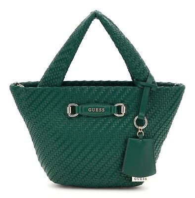 GUESS Francy Mini Tote Handtasche Umhängetasche Tasche Forest dunkelgrün Neu - Bild 1 von 2