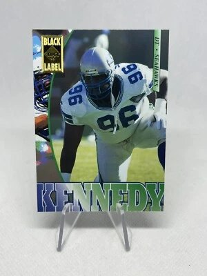 1995 Collector's Edge Football Black Label #184 Cortez Kennedy - Image 1 of 3