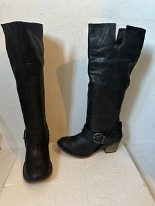 Botas hasta la rodilla de cuero Faith talla UK 5 EU 38 - Imagen 1 de 16