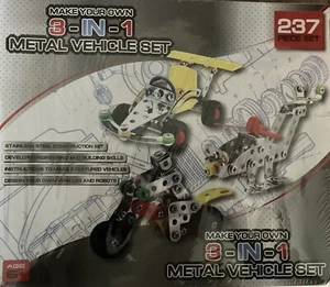 Make Your Own 3-in-1 Metal Vehicle Set - Pre owned - Picture 1 of 1