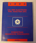 1993 Chrysler 3.0L MMC Electronic Fuel Injection SFI Diagnostic Procedure Manual