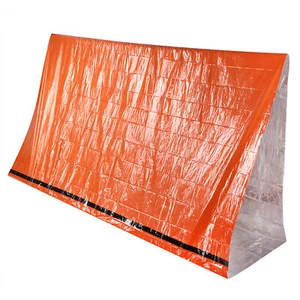 Outdoor Camping Portable Emergency Tent Sleeping Bag Keep Warm Waterproof O LJ - Picture 1 of 19