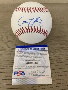 COREY RAY MILWAUKEE BREWERS SIGNED OFFICIAL OMLB BASEBALL PSA COA AUTO - Picture 1 of 1
