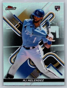 2022 Topps Finest MJ Melendez Rookie Refractor #57 - Picture 1 of 2
