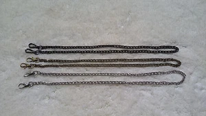  Stabile Crossbody Kette Griff Riemen 46" (Gun Metal) Geldbörse oder Miche Petite - Bild 1 von 1