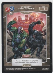 2017 PANINI METAX JUSTICE LEAGUE FORZA INTELLIGENZA RARA R133 - Foto 1 di 2