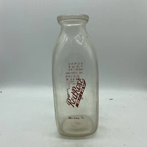 Seltene rote Rose Dairy Mt Joy Pa 1 Quart Milchflasche Schutz Ihre Gesundheit Easy Way 20 - Bild 1 von 6