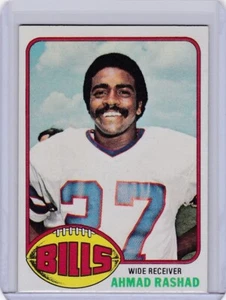 1976 Topps Football Card #383 Ahmad Rashad Buffalo Bills - ExMt - Picture 1 of 2
