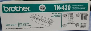 Brother Toner Cartridge TN-430 (3000 Yield) ACC NEW - Foto 1 di 3