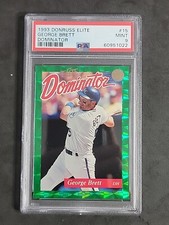 1993 DONRUSS ELITE DOMINATOR George Brett #15 /5000 PSA 9 