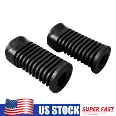 For Honda CB125S SL100 CL125A CL125S CA175 CB175 Footpeg Footrest Rubber Pad Set - Image 1 of 4