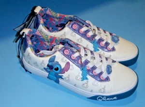 Tenis Disney Lilo & Stitch de corte superior baja con llavero extraíble TOTALMENTE NUEVAS talla 9 - Imagen 1 de 5
