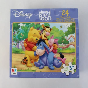 2005 Hasbro Milton Bradley Disney Winnie The Pooh 24 Piece Puzzle - Picture 1 of 5