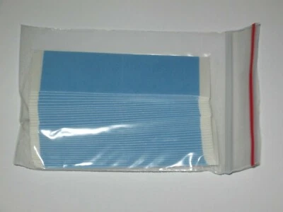 Walker Blue Liner Lace Front Support 1"x 3" Straight Strip Tape / 36pcs/bag NEW. - Image 1 of 4