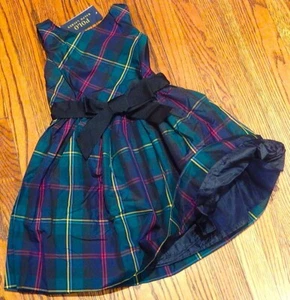 POLO RALPH LAUREN AUTHENTIC TODDLERS GIRLS BRAND NEW ORIGINAL DRESS Size 5, NWT - Picture 1 of 9