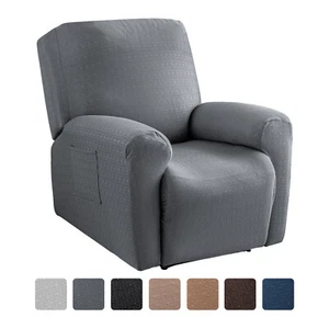Soft Stretch Recliner Chair Slipcover Lazy Boy Sofa Cover US Stock - Picture 1 of 137